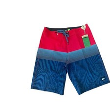 Quiksilver Men Surfsilk Panel 20" Board Shorts Swim Trunks Size 30
