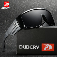 DUBERY Oversize Siamese Lens Sports Sunglasses For Men Cycling Windproof Goggles