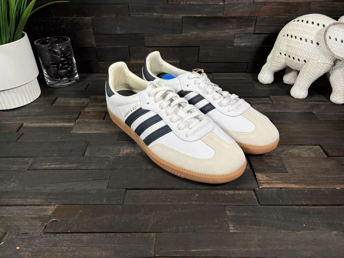 adidas Samba OG Sporty Rich White Black HP3354 Size 11