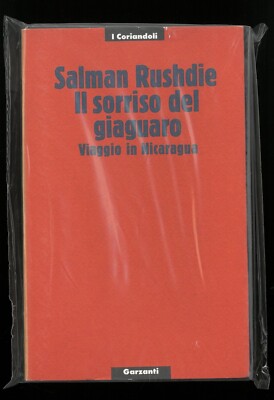 Il sorriso del giaguaro Salman Rushdie Coriandoli Garzanti 1° ed 1989