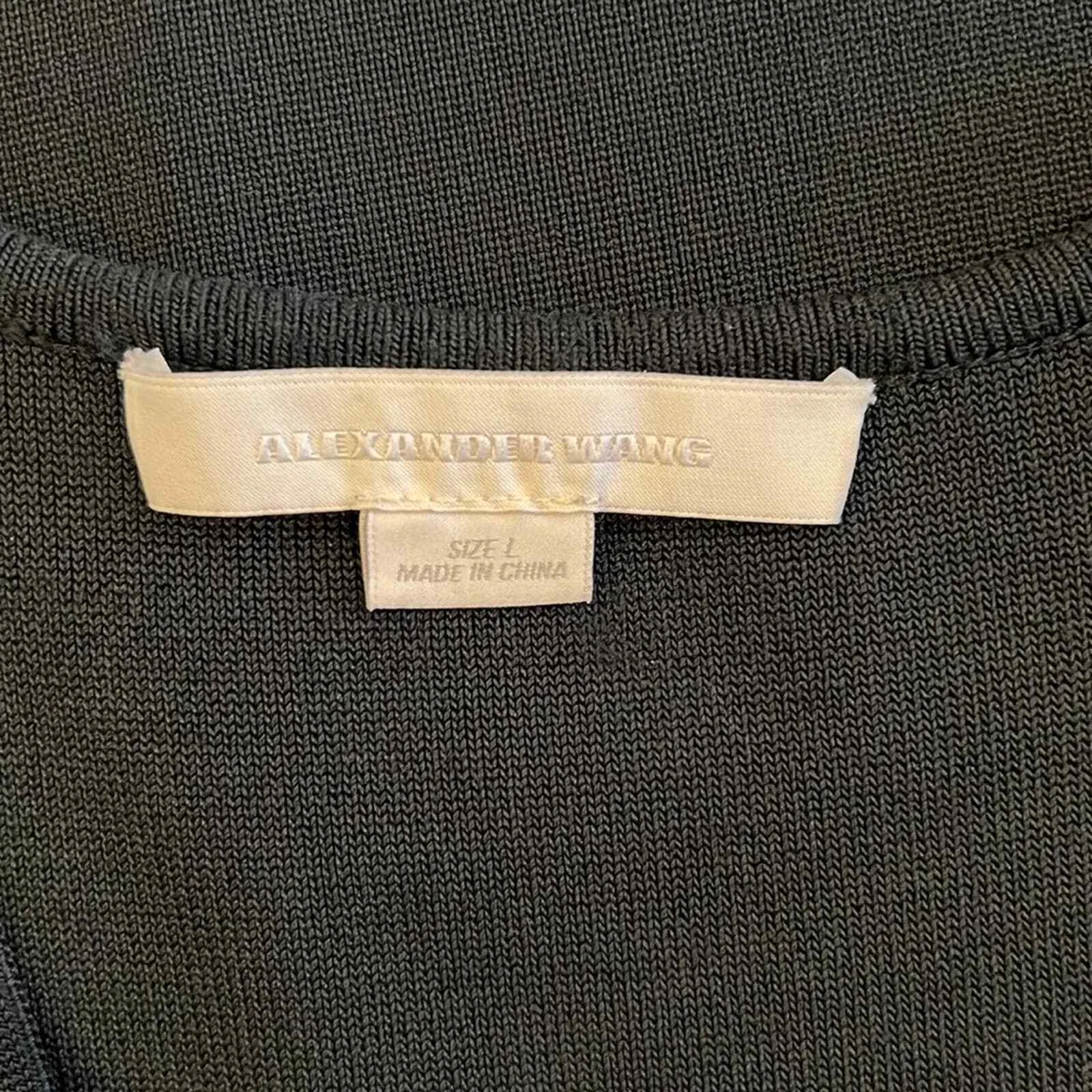 Abito bodycon Alexander Wang collo a V