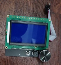 QC12864B-TMI-N LCD screen with control buttons