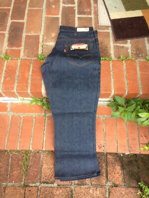 Vtg Nwt Rare Levis Orange Tab 646 0217 Bell Bottom Usa
