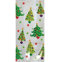 Amscan 20 Count 11-1/2 By 5 By 3-1/4 Cello Festive Christmas Tree Party Ba... on sale Amscan 20 Count 11-1/2 By 5 By 3-1/4 Cello Festive Christmas Tree Party Ba... on sale