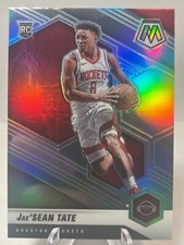 Jae'Sean Tate 2020-21 Panini Mosaic Rookie Silver Base #214 Rockets RC
