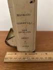 FARMING MATCH SAFE BLUE EARTH MINN VTG 40'S ADVERTISING MODERN PLANT LIVESTOCK — photo 6