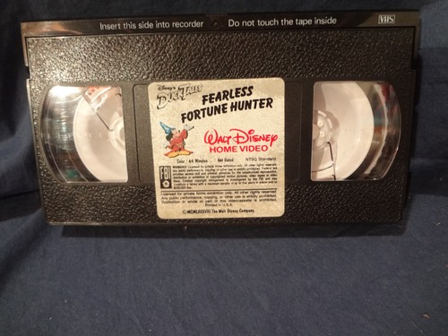 DUCK TALES VHS FEARLESS FORTUNE HUNTER - Picture 3 of 3