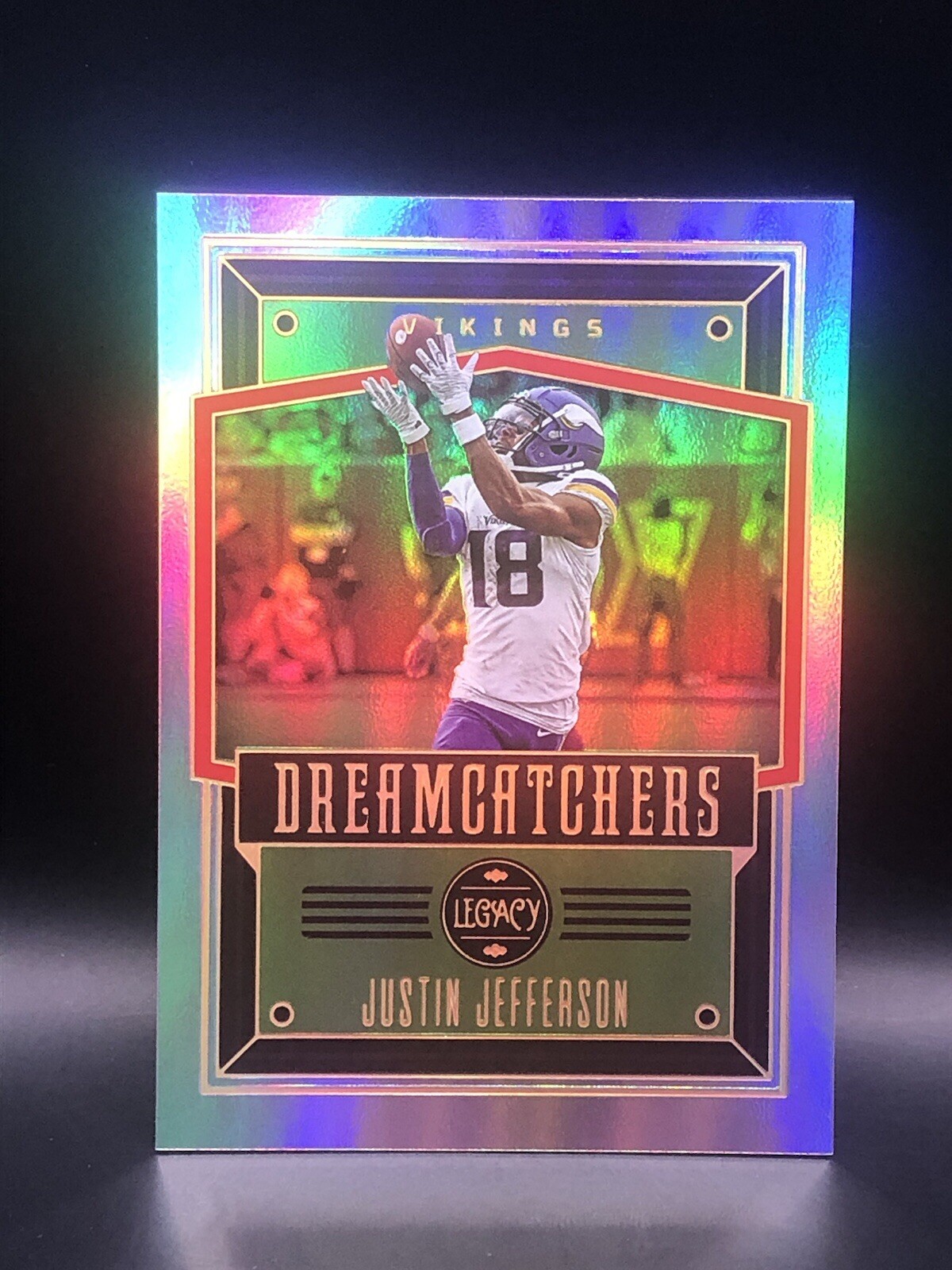 2023 Panini Legacy Dreamcatchers Justin Jefferson #DC-12 Case Hit SSP