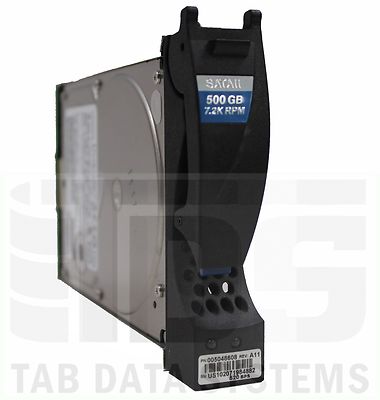 EMC CLARiiON 005048608 500GB 7.2K 4Gbps 3.5'' FC Fibre Channel HDD CX-SA07-500