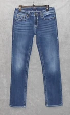 VIGOSS STRAIGHT CLASSIC FIT WOMEN'S JEANS - SIZE 30 x Barely 32" - NICE  TX572