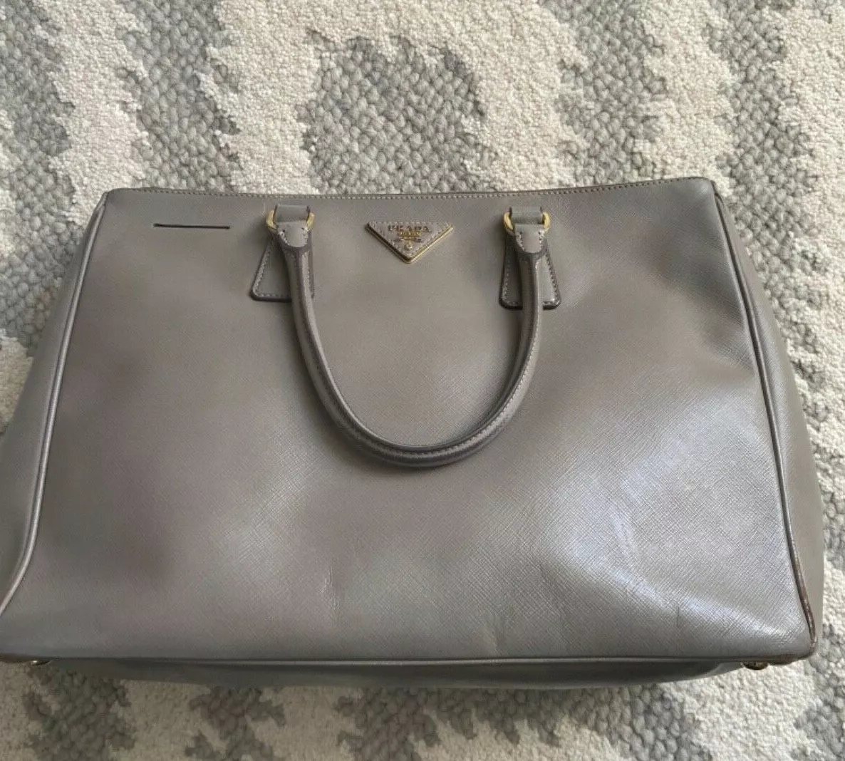 Large Prada Galleria Saffiano leather bag