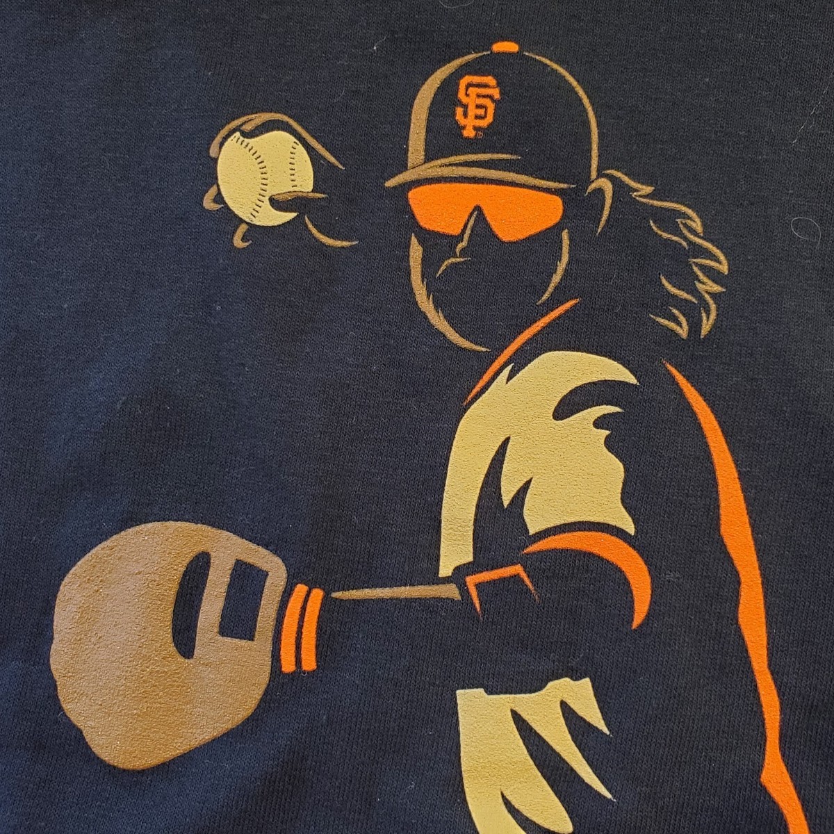 MISSION DISTRICT 81 シャツ San Francisco Giants StubHub Black Medium T-shirt Madison