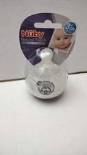 Nuby Natural Touch Infant Bottle 3+ Months Silicone Nipple