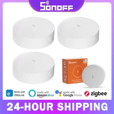 SONOFF SNZB-02P Zigbee Temperature Humidity Sensor Smart Home eWelink APP Real-t