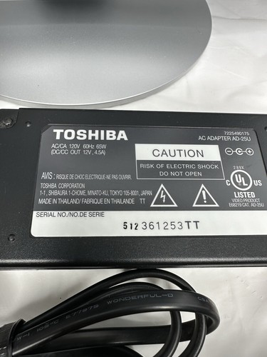 VTG Toshiba LCD TV DVD Combo 14 Inch 14DLV75 Retro Gaming Movies w/Remote Tested - Picture 20 of 23