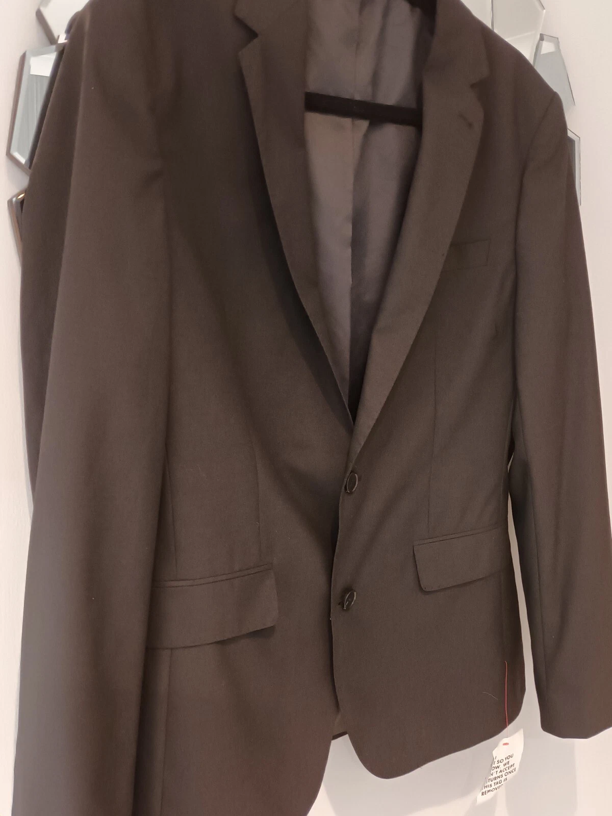 Men’s Smart Black Blazer Fully Lined Size 40 Regular