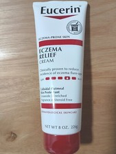 EUCERIN ECZEMA RELIEF CREAM DERMATOLOGICAL SKINCARE 8 oz. 226 g