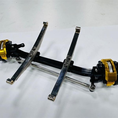 Nuevo eje trasero delantero CNC de metal para camión volquete Tamiya 1/14 Scania Arocs - Imagen 10 de 19