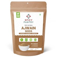 Ajwain Seeds Carom Seeds 4 oz - Aromatic Spice for Cooking Health Benefits
