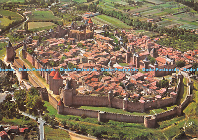D075403 Carcassonne. Aude. Vue Aerienne. Vu du Ciel par Alain Perceval. Yvon. S.