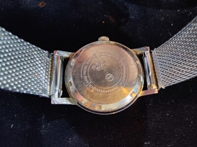 Vintage Henri Gireaux Shock Resistant Manual Wind 17J Watch  display picture 2