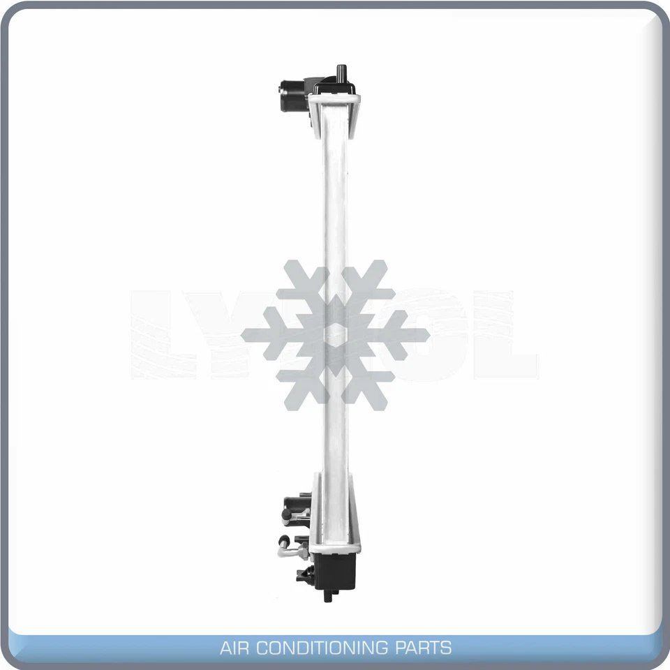 Радиатор подходит для Mitsubishi Outlander 2003-2006 годов выпуска 2,4 л I4 - оригинальный номер 16400-28661 QL - Изображение 4 из 4