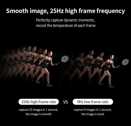 MobIR Thermal Imaging Camera for Smartphone Android Type C IOS High Resolution - Picture 16 of 26