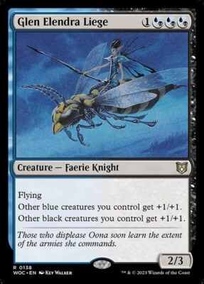 Glen Elendra Liege ~ Commander: Wilds of Eldraine [ NearMint ] [ Magic MTG ]