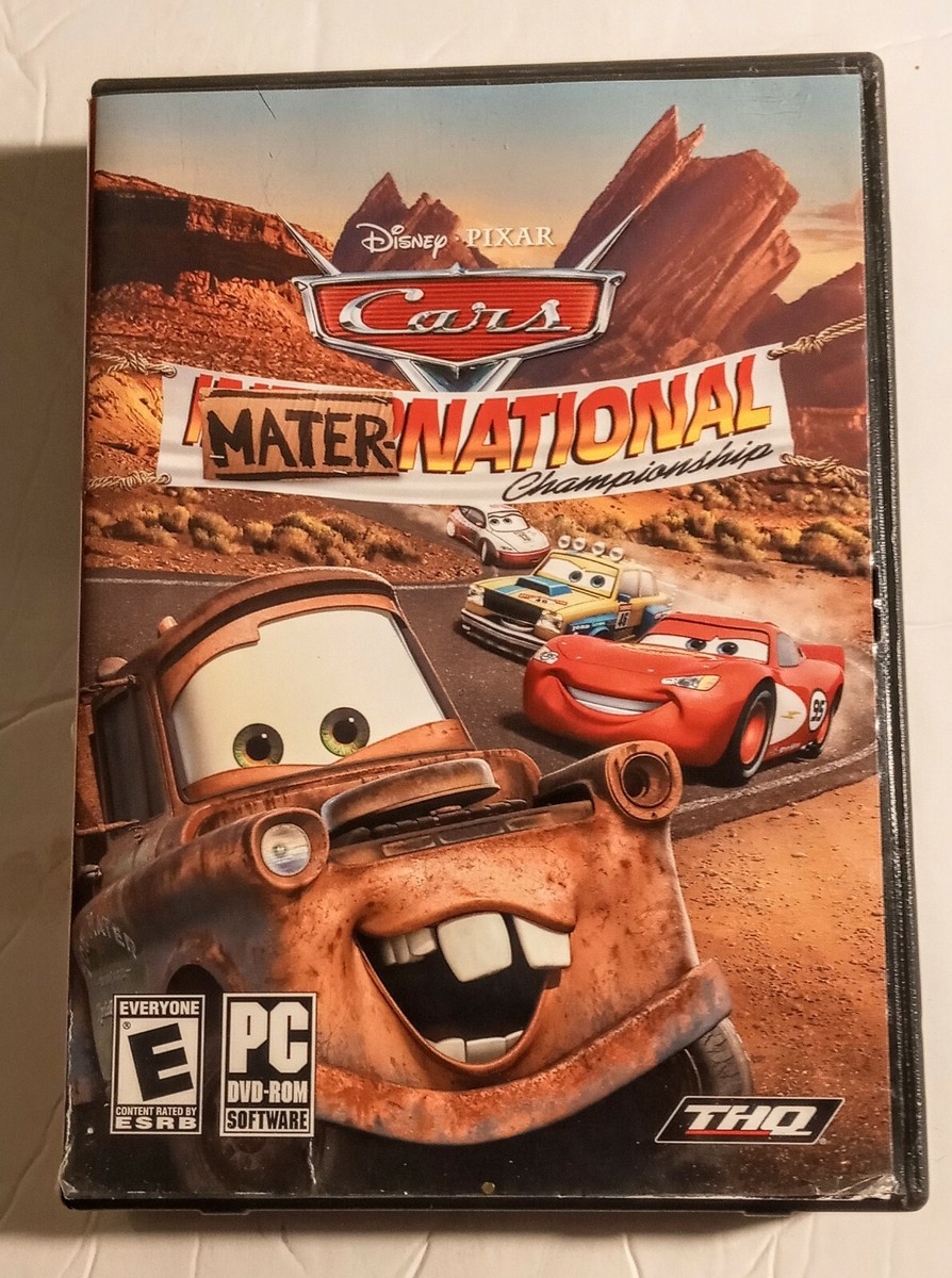 Cars Mater National Championship PC DVD-ROM CD-ROM Game COMPLETE