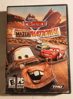 Cars Mater National Championship PC DVD-ROM CD-ROM Game COMPLETE