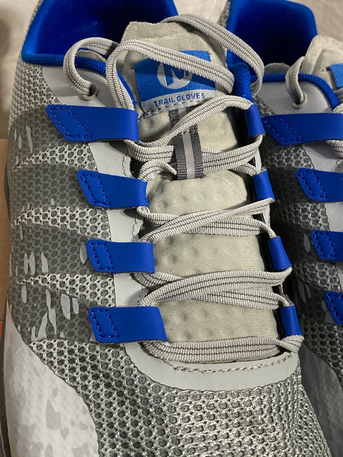 Merrell Trail Glove 5 Vibram Scarpa da Trail Running J066813 Uomo 14 M Grigio