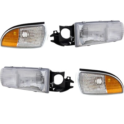 Headlight Side Marker Kit For 1994-96 Chevy Impala 91-96 Caprice Left and Right