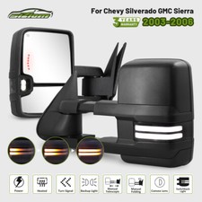 Smoked Switchback Heated Towing Mirrors For 2003-2006 Chevy Silverado Gmc Sierra Smoked Switchback Heated Towing Mirrors For 2003-2006 Chevy Silverado Gmc Sierra
