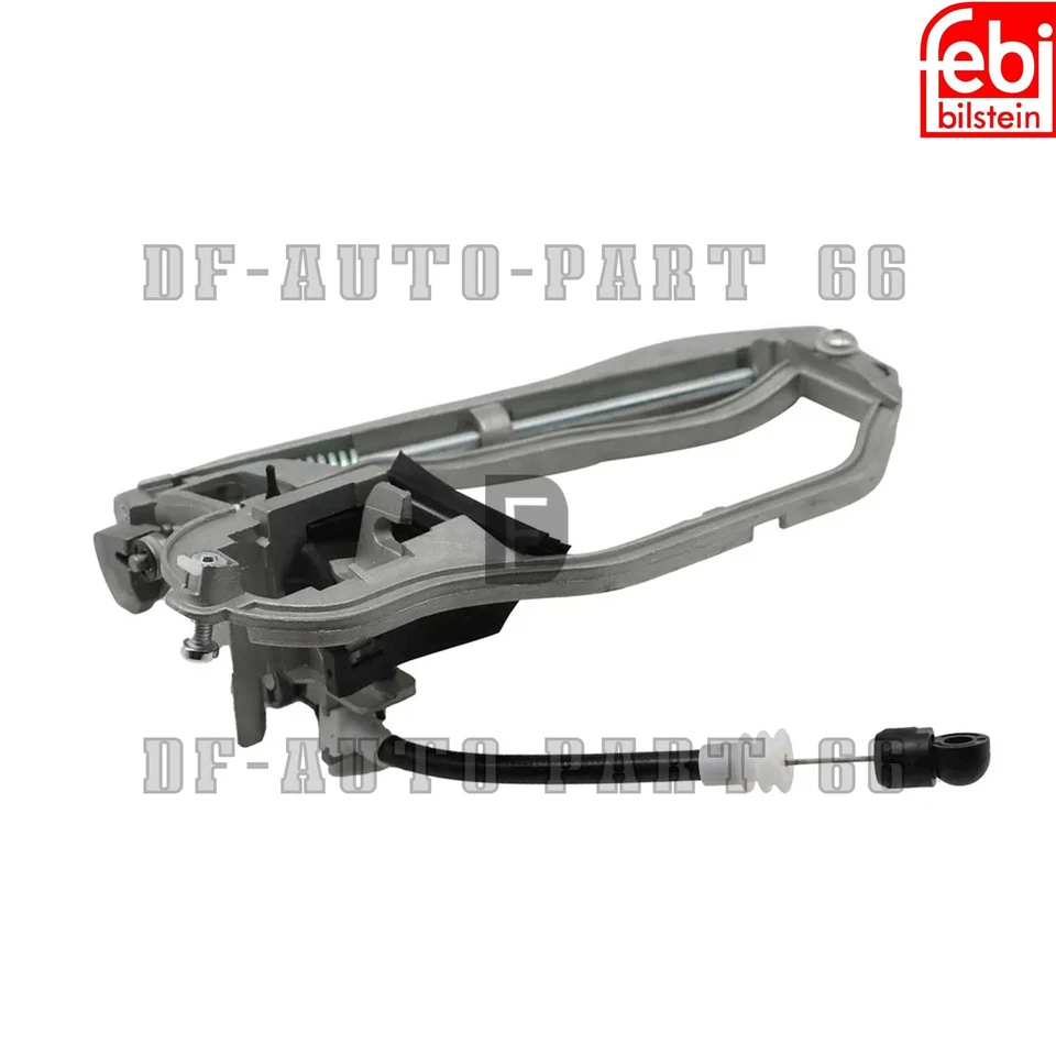 51218243616 OEM FEBI Manija de puerta exterior delantera derecha para BMW X5 E53 2000-2006 Foto 3 de 4