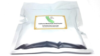 2 Lb California Panning Paydirt Gold & Silver Fines Pickers Nuggets Concentrates
