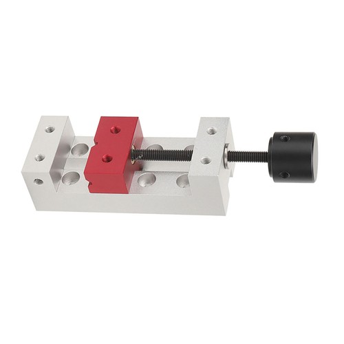 50mm Mini Aluminum Flat Clamp Table Bench Vise Drill Press Vice Fixing Tool GAW❤ - Picture 3 of 12