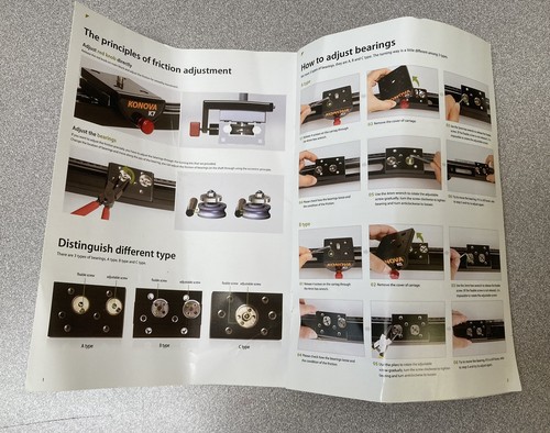 PRICE CUT!! Konova K7 Camera Slider Kit with 1x 100cm 1x 120cm tracks, etc. - Picture 5 of 16