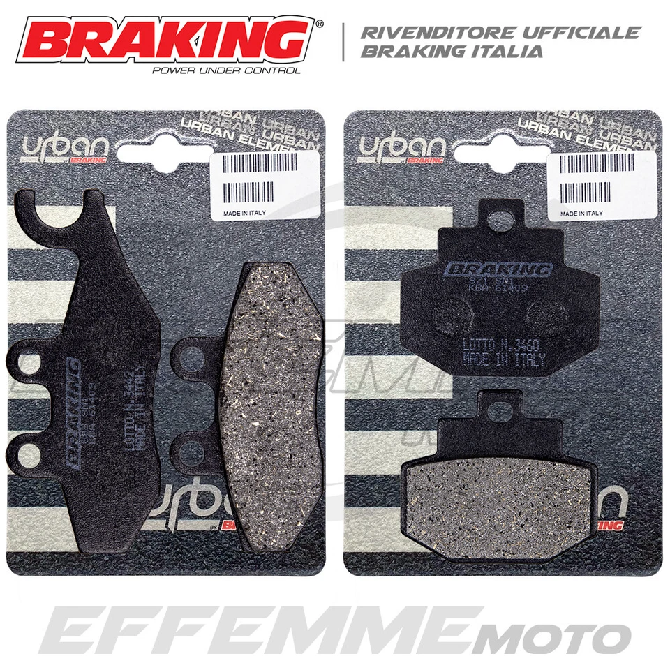 Pastiglie GILERA Runner 125 / 200 ST 4t 2006-2011 (Kit Ant.+ Post. BRAKING)