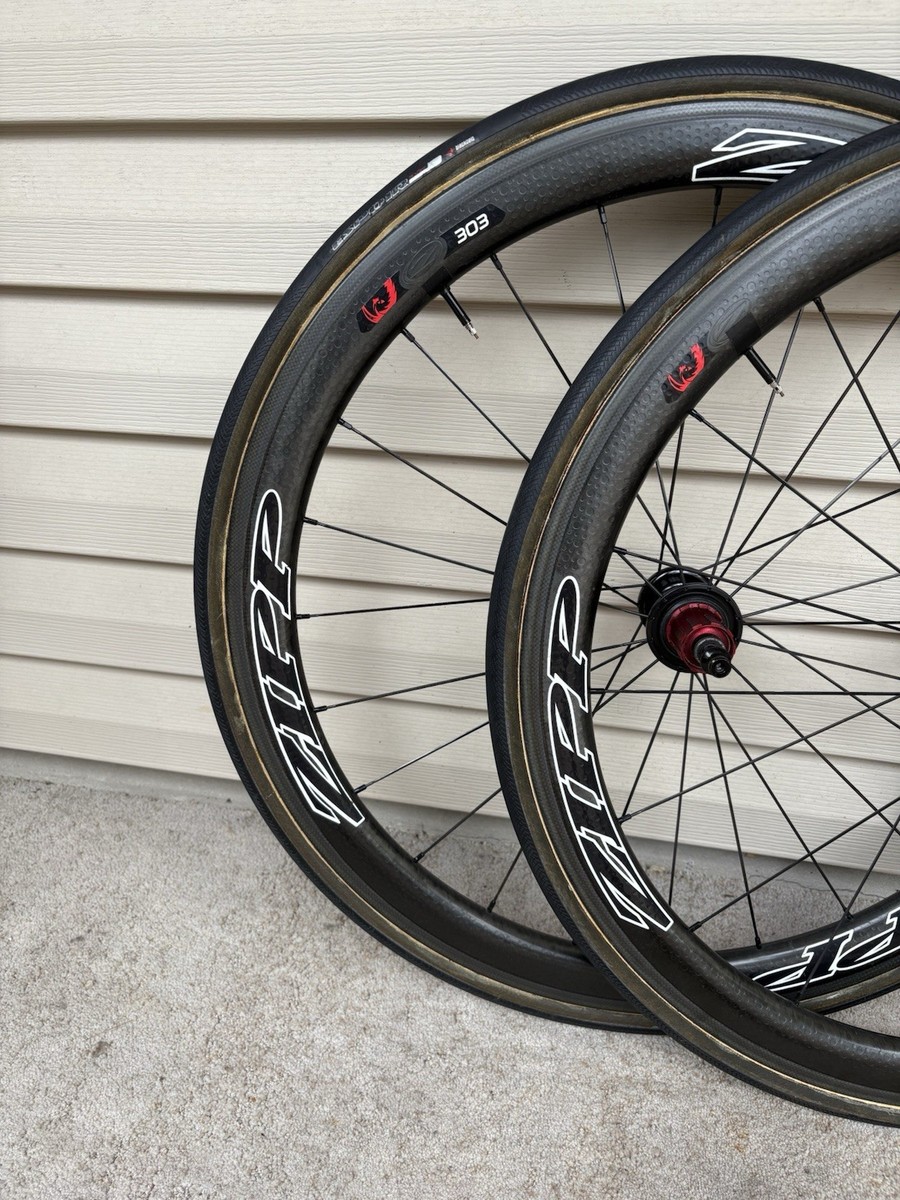 Zipp 303 Firecrest Road Bike Rim Brake Carbon TUBULAR Wheelset