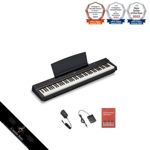 Yamaha P-125aB Digital Piano P Series 88 Keys BlackJapan