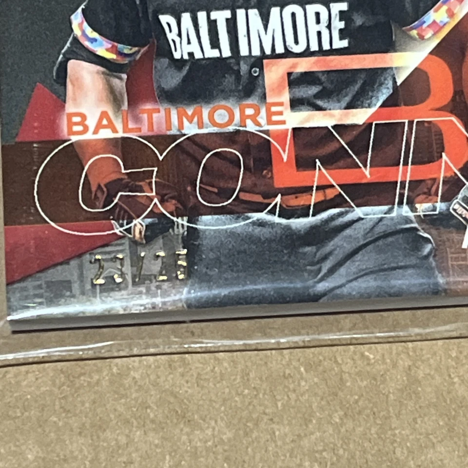 2024 Topps Series 1 City Connect Swatch Collection #CC-AS Anthony Santander /25 - Image 2 of 3