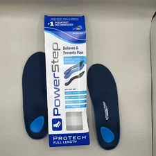 PowerStep ProTech Full Length Orthotic Inserts  Men's 6-6.5 Women's 8-8.5
