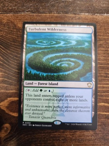 Turbulent Wilderness Commander: Secrets of Strixhaven Regular - product listing photo