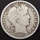 1905 S Barber Half Dollar!