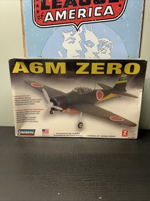 A6M Zero - Lindberg  1/48 Scale Unassembled Aircraft Kit#70505 - NIB/Sealed 