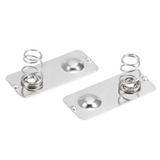 50 Pcs AA Battery Positive to Negative Conversion Spring Contact Plate 28mmx12mm