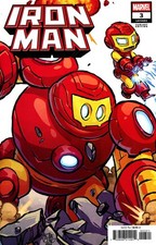 Image of IRON MAN #3 SKOTTIE YOUNG 4 PART CONNECTING VARIANT (Marvel 2026) Comic