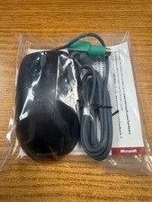 BRAND NEW----Microsoft D66 BLACK Wired USB Optical Scroll Mouse
