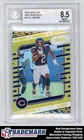2024 Panini Absolute Football Spectrum Gold DJ Moore #16 BGS 8.5
