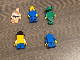5 Lego Minifigures Lot SpongeBob Pirate Patrick The Flying Dutchman 3817